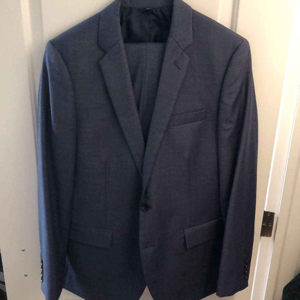 J Crew Factory Slim Thompson Suit in Worsted Wool